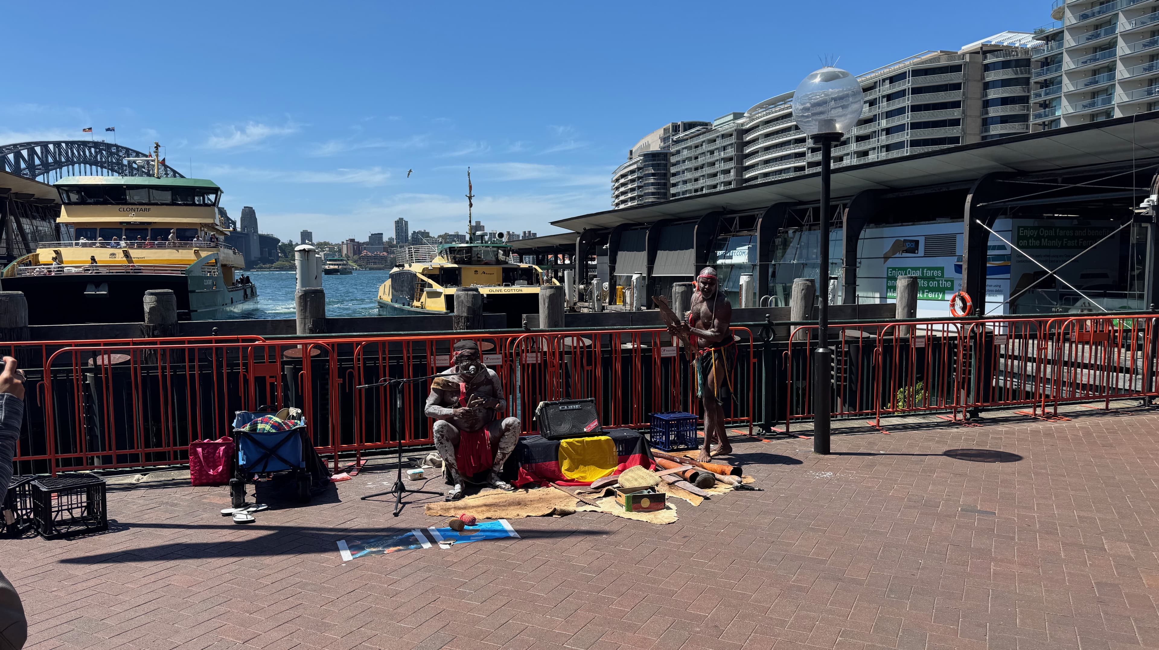 Circular Quay and Kangaroo Steak, Sydney